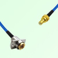 Semi-Flexible Jumper BMA Female 2 Hole Flange Mount to SMB Male Semi-Flexible Jumper BMA Female 2 Hole Flange Mount to SMB Male