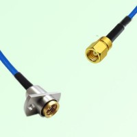 Semi-Flexible Jumper BMA Female 2 Hole Flange Mount to SMC Female Semi-Flexible Jumper BMA Female 2 Hole Flange Mount to SMC Female