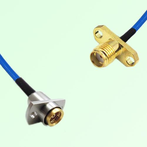 Semi-Flexible Jumper BMA Female 2 Hole to SSMA Female 2 Hole