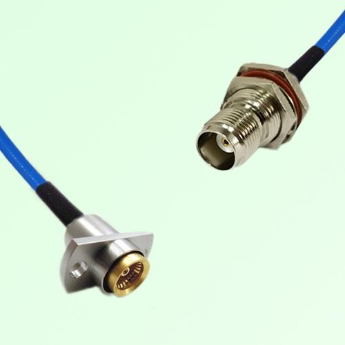 Semi-Flexible Jumper BMA Female 2 Hole to TNC Bulkhead Female with O-Ring Semi-Flexible Jumper BMA Female 2 Hole to TNC Bulkhead Female with O-Ring