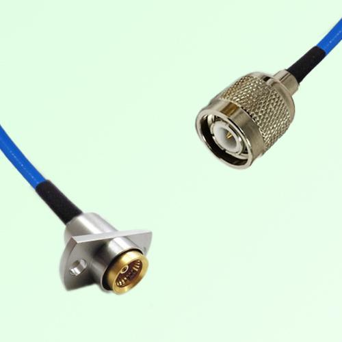 Semi-Flexible Jumper BMA Female 2 Hole Flange Mount to TNC Male Semi-Flexible Jumper BMA Female 2 Hole Flange Mount to TNC Male