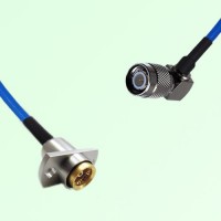 Semi-Flexible Jumper BMA Female 2 Hole Flange Mount to TNC Male Right Angle Semi-Flexible Jumper BMA Female 2 Hole Flange Mount to TNC Male Right Angle