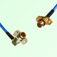 Semi-Flexible Jumper BMA Female Right Angle 2 Hole to BMA Male 2 Hole Semi-Flexible Jumper BMA Female Right Angle 2 Hole to BMA Male 2 Hole