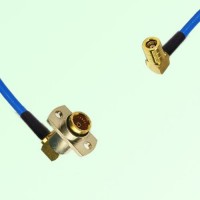 Semi-Flexible Jumper BMA Female Right Angle 2 Hole to SMB Female Right Angle Semi-Flexible Jumper BMA Female Right Angle 2 Hole to SMB Female Right Angle