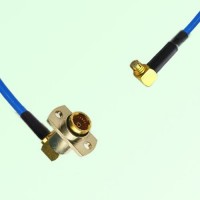 Semi-Flexible Jumper BMA Female Right Angle 2 Hole to SMP Female Right Angle Semi-Flexible Jumper BMA Female Right Angle 2 Hole to SMP Female Right Angle