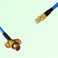 Semi-Flexible Jumper BMA Male 2 Hole Flange Mount to MCX Male Semi-Flexible Jumper BMA Male 2 Hole Flange Mount to MCX Male
