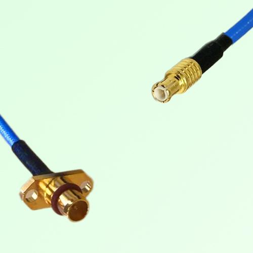 Semi-Flexible Jumper BMA Male 2 Hole Flange Mount to MCX Male Semi-Flexible Jumper BMA Male 2 Hole Flange Mount to MCX Male