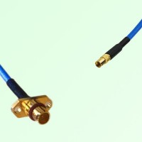 Semi-Flexible Jumper BMA Male 2 Hole Flange Mount to MMCX Female Semi-Flexible Jumper BMA Male 2 Hole Flange Mount to MMCX Female