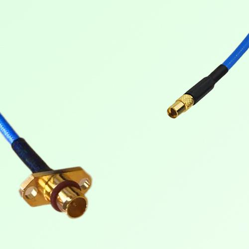 Semi-Flexible Jumper BMA Male 2 Hole Flange Mount to MMCX Female Semi-Flexible Jumper BMA Male 2 Hole Flange Mount to MMCX Female