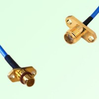 Semi-Flexible Jumper BMA Male 2 Hole to SMA Female 2 Hole Semi-Flexible Jumper BMA Male 2 Hole to SMA Female 2 Hole