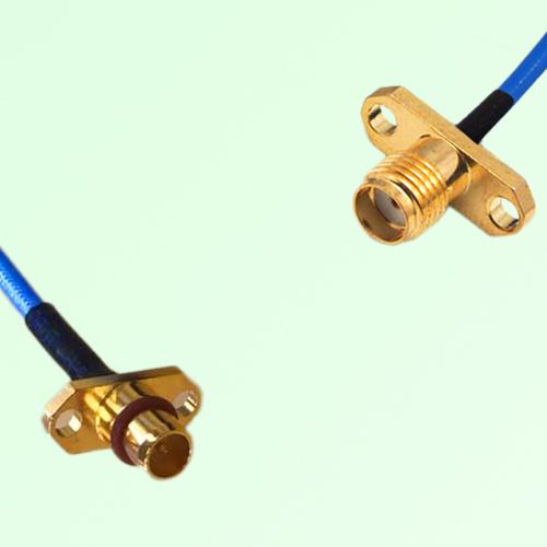 Semi-Flexible Jumper BMA Male 2 Hole to SMA Female 2 Hole Semi-Flexible Jumper BMA Male 2 Hole to SMA Female 2 Hole