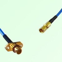 Semi-Flexible Jumper BMA Male 2 Hole Flange Mount to SSMC Female Semi-Flexible Jumper BMA Male 2 Hole Flange Mount to SSMC Female