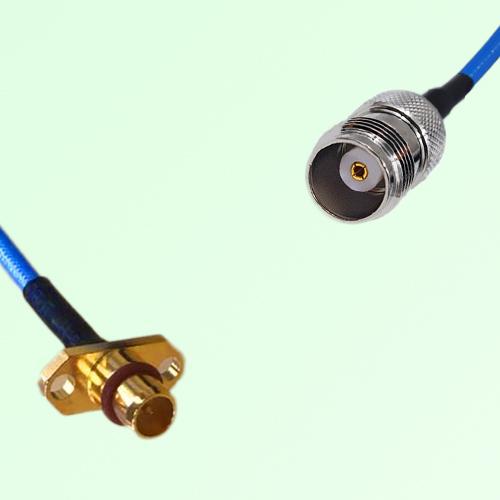 Semi-Flexible Jumper BMA Male 2 Hole Flange Mount to TNC Female Semi-Flexible Jumper BMA Male 2 Hole Flange Mount to TNC Female