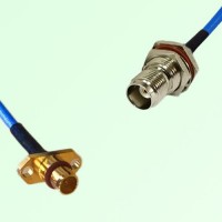 Semi-Flexible Jumper BMA Male 2 Hole to TNC Bulkhead Female with O-Ring Semi-Flexible Jumper BMA Male 2 Hole to TNC Bulkhead Female with O-Ring