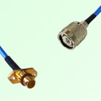 Semi-Flexible Jumper BMA Male 2 Hole Flange Mount to TNC Male Semi-Flexible Jumper BMA Male 2 Hole Flange Mount to TNC Male