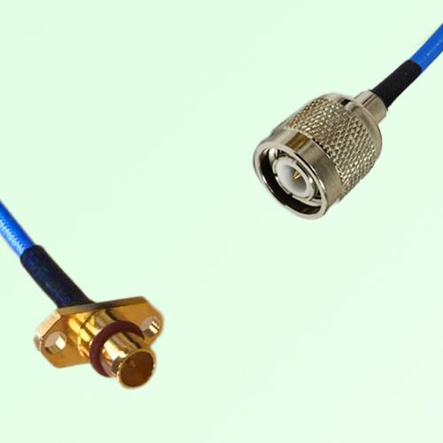 Semi-Flexible Jumper BMA Male 2 Hole Flange Mount to TNC Male Semi-Flexible Jumper BMA Male 2 Hole Flange Mount to TNC Male