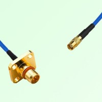 Semi-Flexible Jumper BMA Male 4 Hole Flange Mount to MCX Female Semi-Flexible Jumper BMA Male 4 Hole Flange Mount to MCX Female