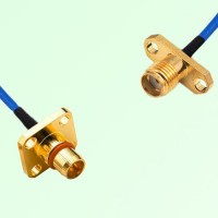 Semi-Flexible Jumper BMA Male 4 Hole to SMA Female 2 Hole Semi-Flexible Jumper BMA Male 4 Hole to SMA Female 2 Hole