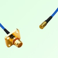 Semi-Flexible Jumper BMA Male 4 Hole Flange Mount to SMP Male Semi-Flexible Jumper BMA Male 4 Hole Flange Mount to SMP Male