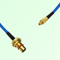 Semi-Flexible Jumper BMA Bulkhead Male to MMCX Male Semi-Flexible Jumper BMA Bulkhead Male to MMCX Male