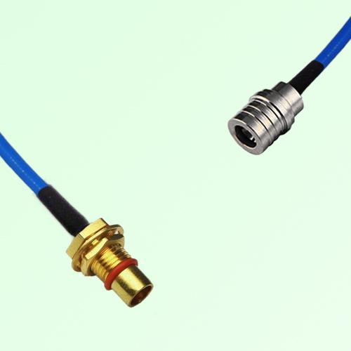 Semi-Flexible Jumper BMA Bulkhead Male to QMA Male Semi-Flexible Jumper BMA Bulkhead Male to QMA Male