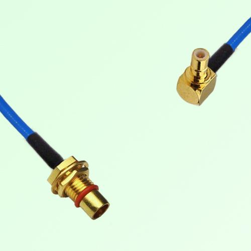 Semi-Flexible Jumper BMA Bulkhead Male to SMB Male Right Angle Semi-Flexible Jumper BMA Bulkhead Male to SMB Male Right Angle