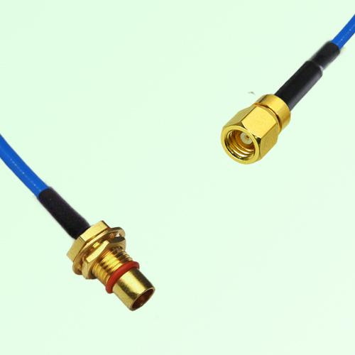 Semi-Flexible Jumper BMA Bulkhead Male to SMC Female Semi-Flexible Jumper BMA Bulkhead Male to SMC Female