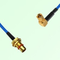 Semi-Flexible Jumper BMA Bulkhead Male to SMC Female Right Angle Semi-Flexible Jumper BMA Bulkhead Male to SMC Female Right Angle