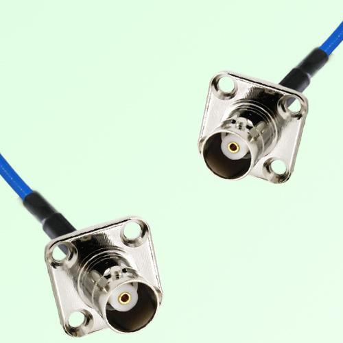 Semi-Flexible Jumper BNC Female 4 Hole 17.5mm to BNC Female 4 Hole 17.5mm Semi-Flexible Jumper BNC Female 4 Hole 17.5mm to BNC Female 4 Hole 17.5mm