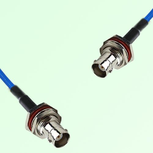 Semi-Flexible BNC Bulkhead Female with O-Ring to BNC Bulkhead Female with O-Ring Semi-Flexible BNC Bulkhead Female with O-Ring to BNC Bulkhead Female with O-Ring