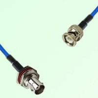 Semi-Flexible Jumper BNC Bulkhead Female with O-Ring to BNC Male Semi-Flexible Jumper BNC Bulkhead Female with O-Ring to BNC Male