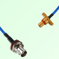 Semi-Flexible Jumper SBMA Male 2 Hole to BNC Bulkhead Female with O-Ring Semi-Flexible Jumper SBMA Male 2 Hole to BNC Bulkhead Female with O-Ring