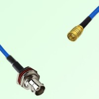 Semi-Flexible Jumper SMB Female to BNC Bulkhead Female with O-Ring Semi-Flexible Jumper SMB Female to BNC Bulkhead Female with O-Ring