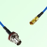 Semi-Flexible Jumper SSMC Female to BNC Bulkhead Female with O-Ring Semi-Flexible Jumper SSMC Female to BNC Bulkhead Female with O-Ring