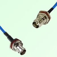 Semi-Flexible TNC Bulkhead Female with O-Ring to BNC Bulkhead Female with O-Ring Semi-Flexible TNC Bulkhead Female with O-Ring to BNC Bulkhead Female with O-Ring