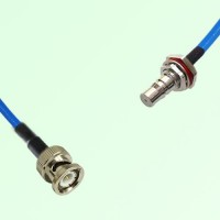 Semi-Flexible Jumper QMA Bulkhead Female with O-Ring to BNC Male Semi-Flexible Jumper QMA Bulkhead Female with O-Ring to BNC Male