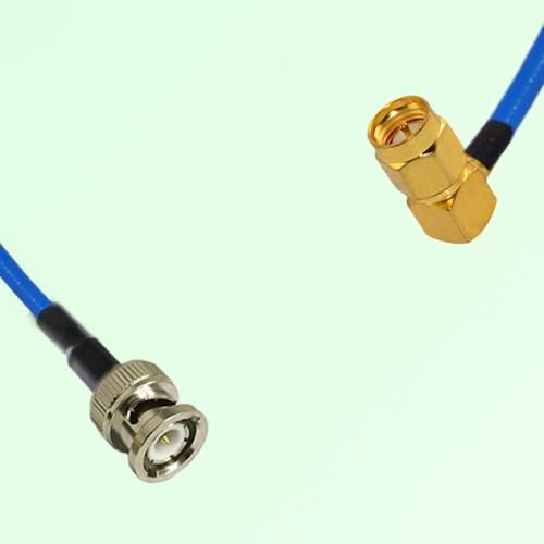 Semi-Flexible Jumper SMA Male Right Angle to BNC Male Semi-Flexible Jumper SMA Male Right Angle to BNC Male