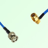 Semi-Flexible Jumper SSMA Male Right Angle to BNC Male