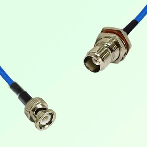 Semi-Flexible Jumper TNC Bulkhead Female with O-Ring to BNC Male Semi-Flexible Jumper TNC Bulkhead Female with O-Ring to BNC Male