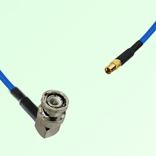 Semi-Flexible Jumper MMCX Female to BNC Male Right Angle Semi-Flexible Jumper MMCX Female to BNC Male Right Angle