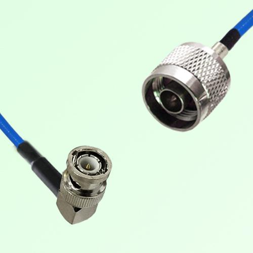 Semi-Flexible Jumper N Male to BNC Male Right Angle Semi-Flexible Jumper N Male to BNC Male Right Angle