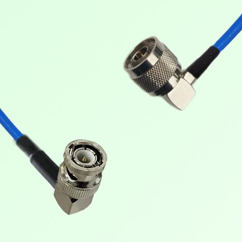 Semi-Flexible Jumper N Male Right Angle to BNC Male Right Angle Semi-Flexible Jumper N Male Right Angle to BNC Male Right Angle