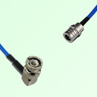 Semi-Flexible Jumper QMA Male to BNC Male Right Angle Semi-Flexible Jumper QMA Male to BNC Male Right Angle