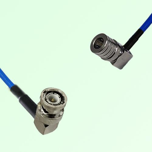 Semi-Flexible Jumper QMA Male Right Angle to BNC Male Right Angle Semi-Flexible Jumper QMA Male Right Angle to BNC Male Right Angle
