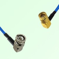 Semi-Flexible Jumper RP SMA Male Right Angle to BNC Male Right Angle Semi-Flexible Jumper RP SMA Male Right Angle to BNC Male Right Angle