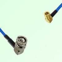 Semi-Flexible Jumper SMB Female Right Angle to BNC Male Right Angle Semi-Flexible Jumper SMB Female Right Angle to BNC Male Right Angle