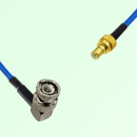 Semi-Flexible Jumper SMB Male to BNC Male Right Angle Semi-Flexible Jumper SMB Male to BNC Male Right Angle