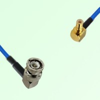Semi-Flexible Jumper SMB Male Right Angle to BNC Male Right Angle