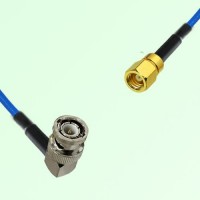 Semi-Flexible Jumper SMC Female to BNC Male Right Angle Semi-Flexible Jumper SMC Female to BNC Male Right Angle
