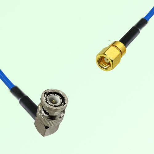 Semi-Flexible Jumper SMC Female to BNC Male Right Angle Semi-Flexible Jumper SMC Female to BNC Male Right Angle
